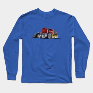 Cartoon oversize load transporter Long Sleeve T-Shirt